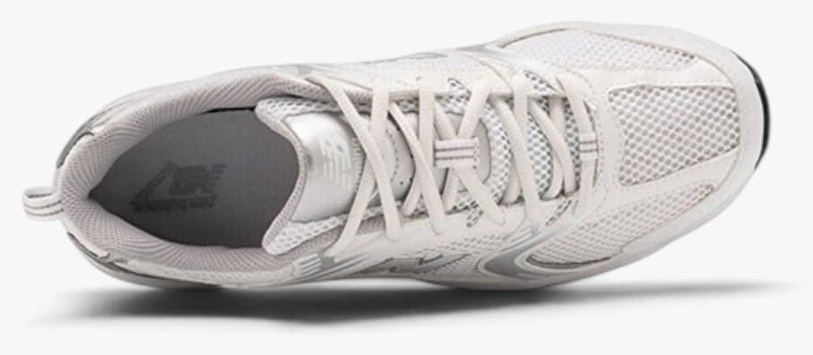 کفش اسنیکر زنانه New Balance سفید روزمره مدل MR530EMA کفش اسنیکر زنانه New Balance سفید روزمره مدل MR530EMA