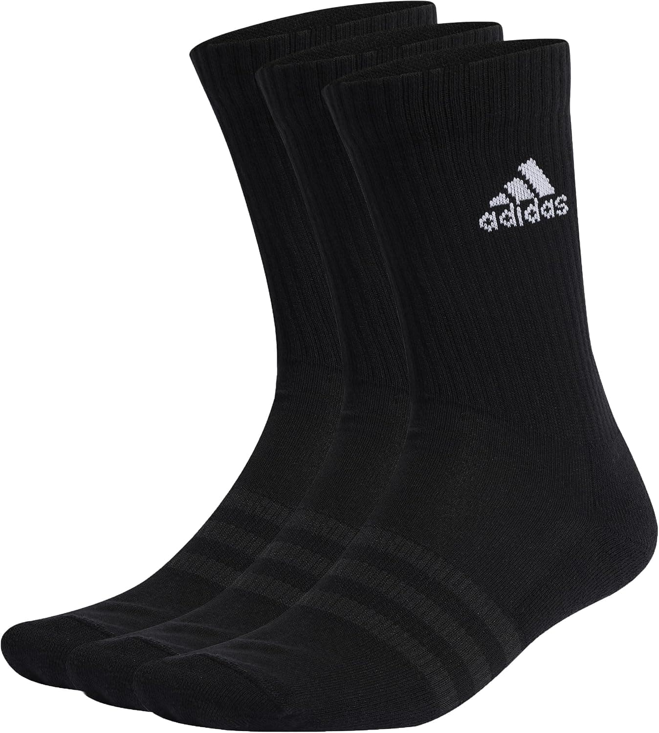 جوراب ساقدار یونیسکس بزرگسالان adidas با کف نرم 3 جفت جوراب ساقدار یونیسکس بزرگسالان adidas با کف نرم 3 جفت
