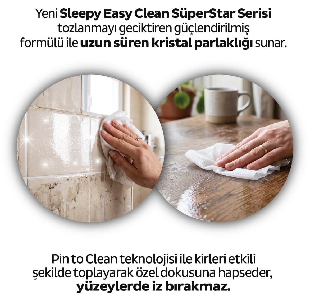 دستمال مرطوب سطح Sleepy Easy Clean SüperStar بوگنوویل، فریزیا، پیونی 3x100 برگ دستمال مرطوب سطح Sleepy Easy Clean SüperStar بوگنوویل، فریزیا، پیونی 3x100 برگ