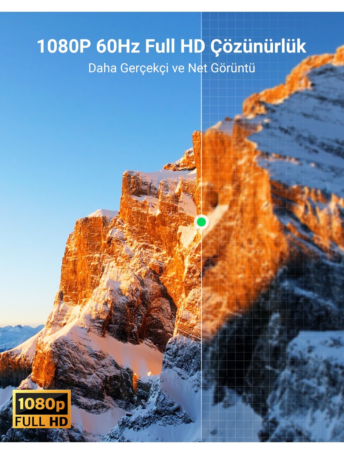 کابل Ugreen انتقال تصویر HDMI DVI دوطرفه 1080P 5 متر مدل 10137 کابل Ugreen انتقال تصویر HDMI DVI دوطرفه 1080P 5 متر مدل 10137