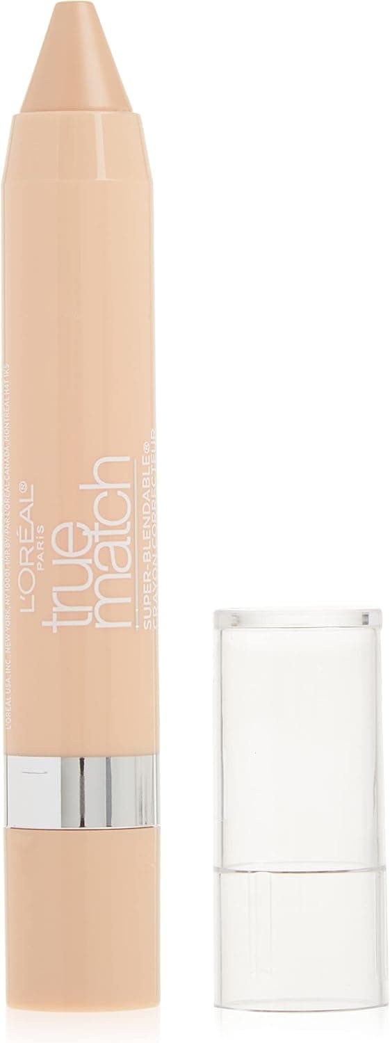 کانسیلر مدادی L'Oreal Paris True Match Super Blendable روشن خنثی 0.1 oz کانسیلر مدادی L'Oreal Paris True Match Super Blendable روشن خنثی 0.1 oz