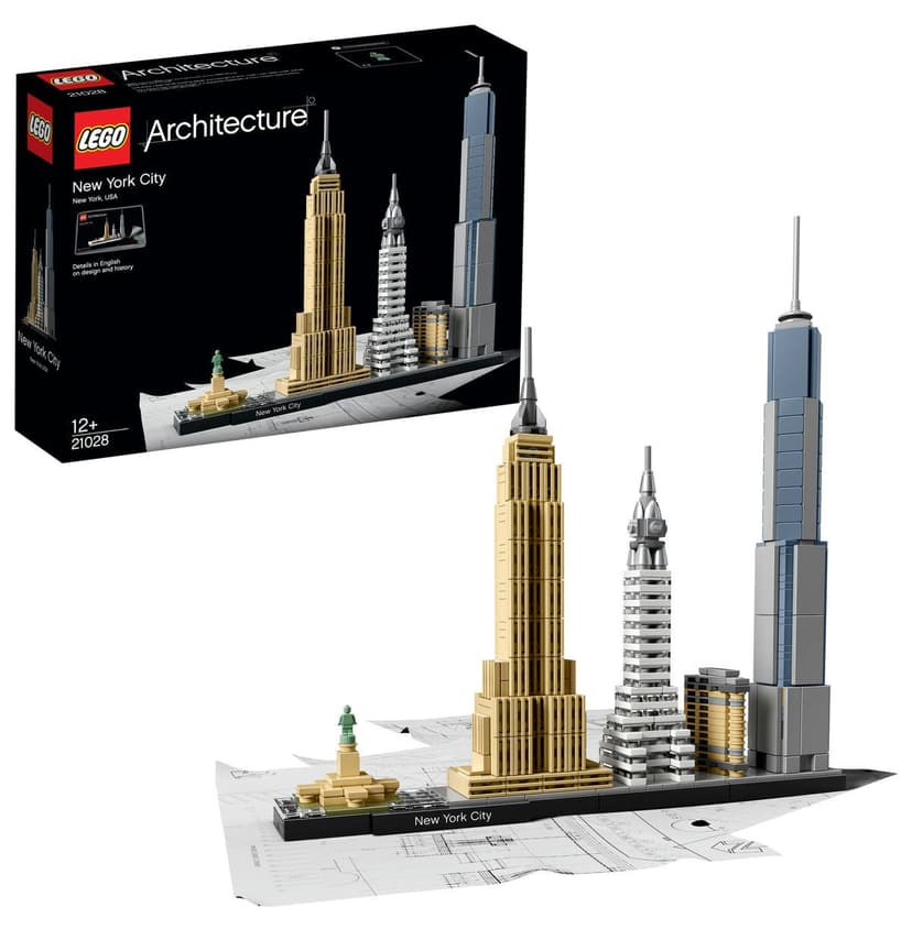 لگو Architecture مدل New York City 21028 با 598 قطعه لگو Architecture مدل New York City 21028 با 598 قطعه