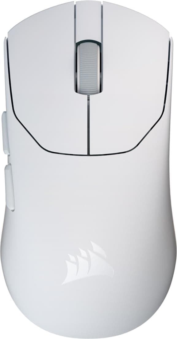 موس گیمینگ بیسیم Corsair فوقسبک 36g با نرخ نمونهبرداری 8K سفید مدل SABRE V2 PRO ULTRALIGHT CH-931G001-WW موس گیمینگ بیسیم Corsair فوقسبک 36g با نرخ نمونهبرداری 8K سفید مدل SABRE V2 PRO ULTRALIGHT CH-931G001-WW