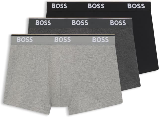 شورت باکسر مردانه BOSS مجموعه Modern 3P پنبه و الاستان شورت باکسر مردانه BOSS مجموعه Modern 3P پنبه و الاستان