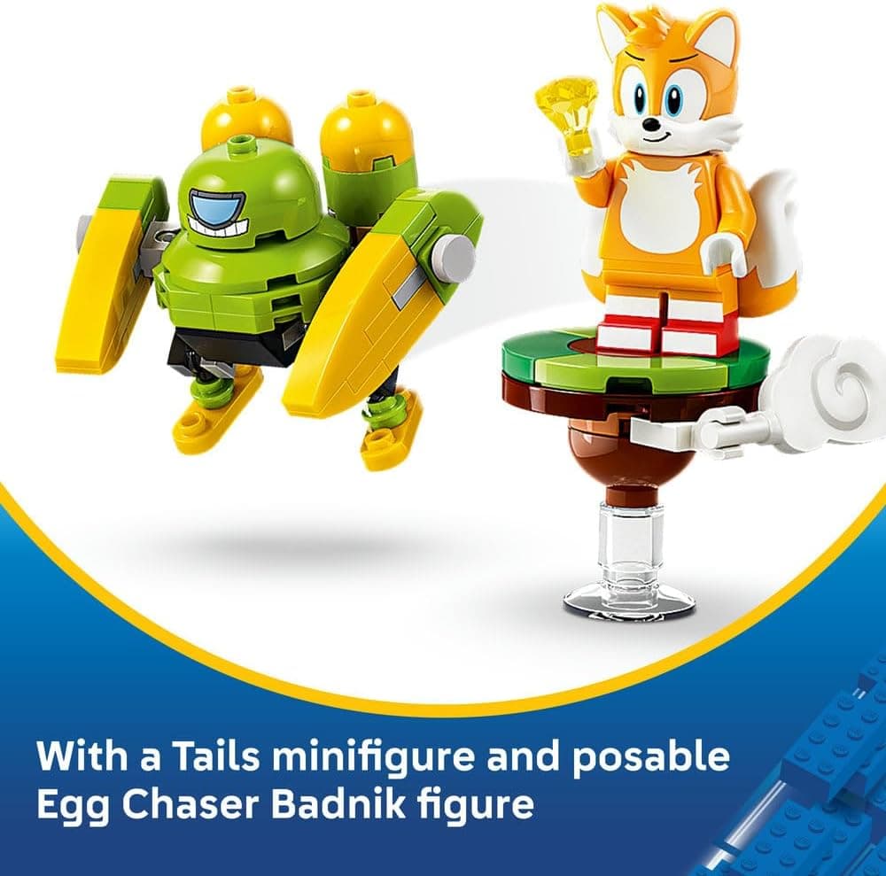 لگو مدل Sonic the Hedgehog Tails' Tornado-1 77119 لگو مدل Sonic the Hedgehog Tails' Tornado-1 77119