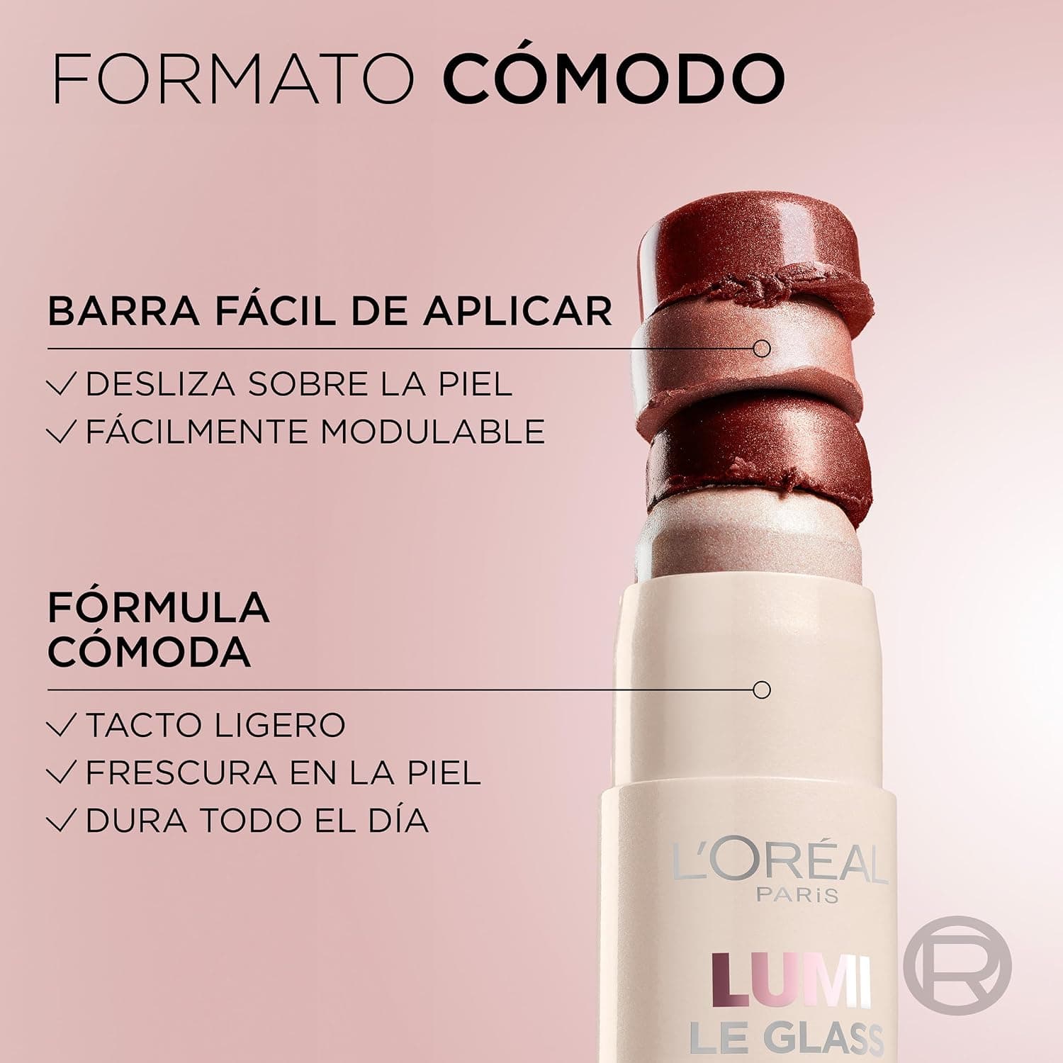 هایلایتر استیکی L'Oreal Paris با جلوه خیس مدل 610 Glassy Pearl Eclat هایلایتر استیکی L'Oreal Paris با جلوه خیس مدل 610 Glassy Pearl Eclat