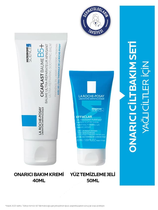ست مراقبت ترمیمکننده پوست چرب La Roche Posay شامل Cicaplast Baume 40ml و Effaclar شوینده صورت 50ml ست مراقبت ترمیمکننده پوست چرب La Roche Posay شامل Cicaplast Baume 40ml و Effaclar شوینده صورت 50ml