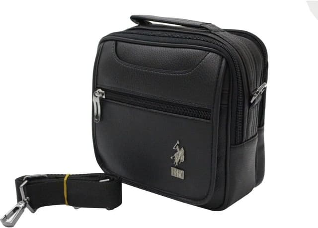 کیف دستی رودوشی پستچی مردانه U.S. POLO ASSN. مشکی مدل 6761-6762 کیف دستی رودوشی پستچی مردانه U.S. POLO ASSN. مشکی مدل 6761-6762
