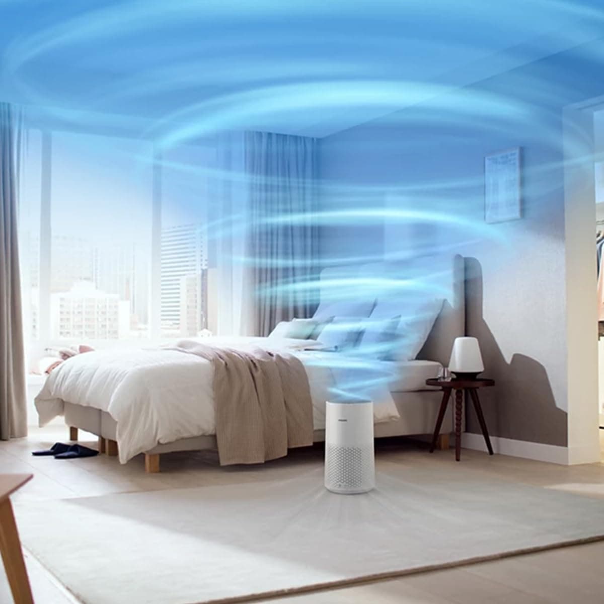 دستگاه تصفیه هوا PHILIPS برای اتاقهای تا 78 m² با حالت خواب مدل AC1711/10 دستگاه تصفیه هوا PHILIPS برای اتاقهای تا 78 m² با حالت خواب مدل AC1711/10