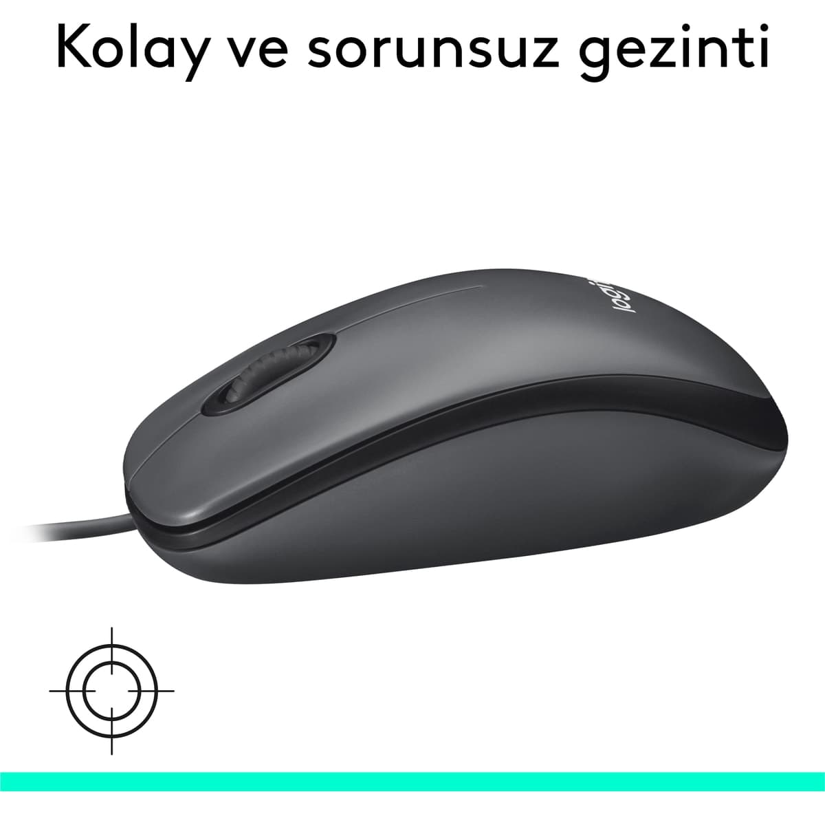 ماوس Logitech مدل M100 کابلی USB با 1000 DPI مشکی 910-006652 ماوس Logitech مدل M100 کابلی USB با 1000 DPI مشکی 910-006652