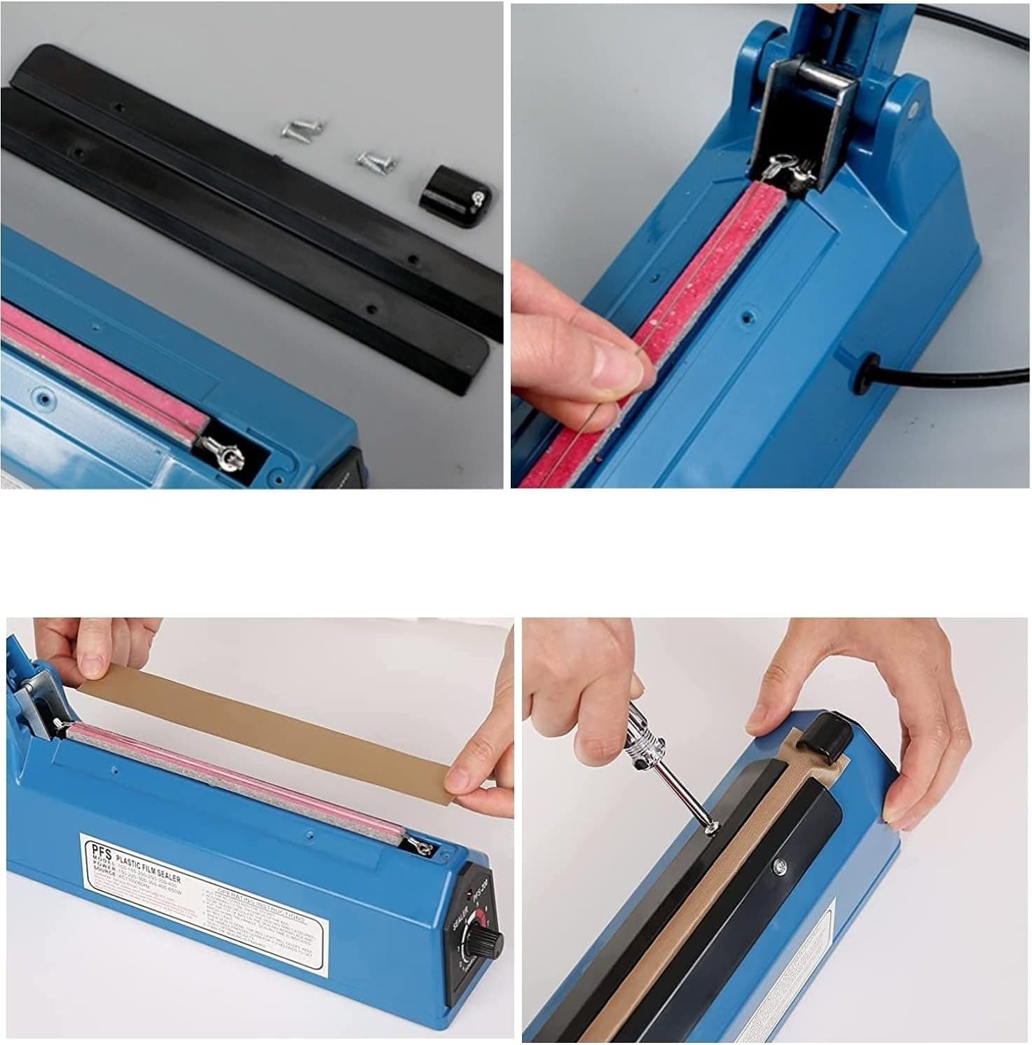 دستگاه دربندی کیسه Packtech بدنه پلاستیکی 30 cm دستگاه دربندی کیسه Packtech بدنه پلاستیکی 30 cm