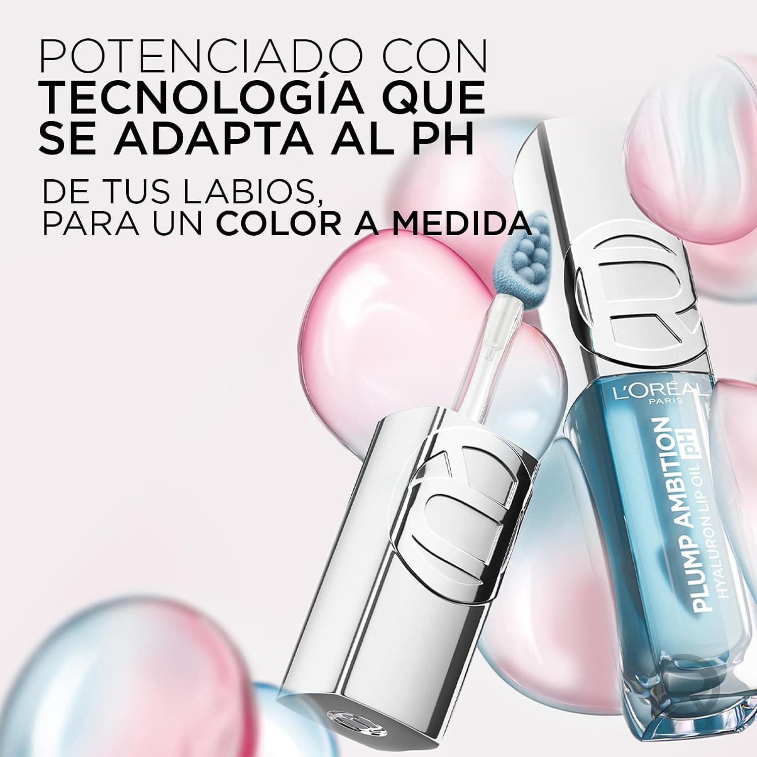 روغن لب L'Oreal Paris Plump Ambition Hyaluron مدل 113 Icy Blue روغن لب L'Oreal Paris Plump Ambition Hyaluron مدل 113 Icy Blue