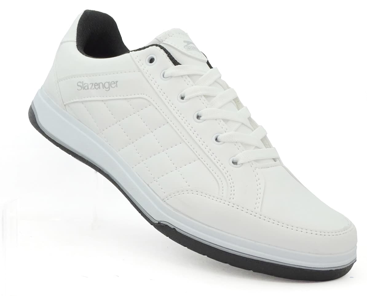 کفش اسنیکر مردانه Slazenger Akın I سفید مدل Sa11le040 کفش اسنیکر مردانه Slazenger Akın I سفید مدل Sa11le040