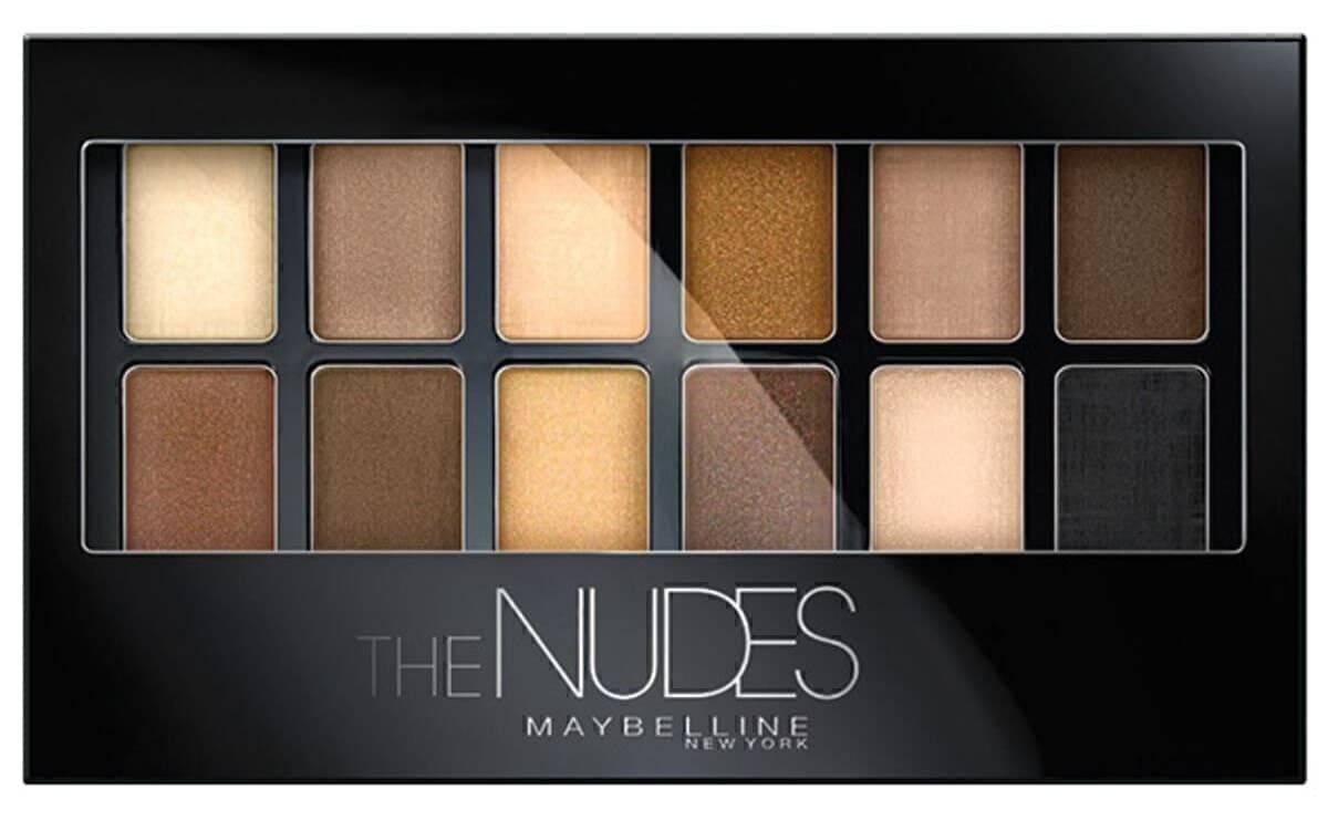 پالت سایه چشم Maybelline New York مدل The Nudes Palette شماره 01 پالت سایه چشم Maybelline New York مدل The Nudes Palette شماره 01