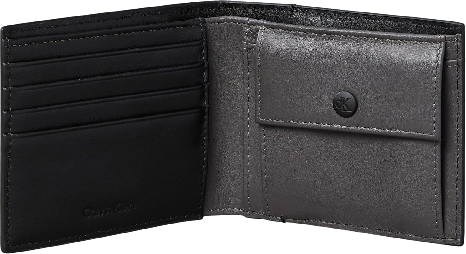 کیف پول مردانه Calvin Klein با جیب سکه مشکی BOLD BILLFOLD OS کیف پول مردانه Calvin Klein با جیب سکه مشکی BOLD BILLFOLD OS