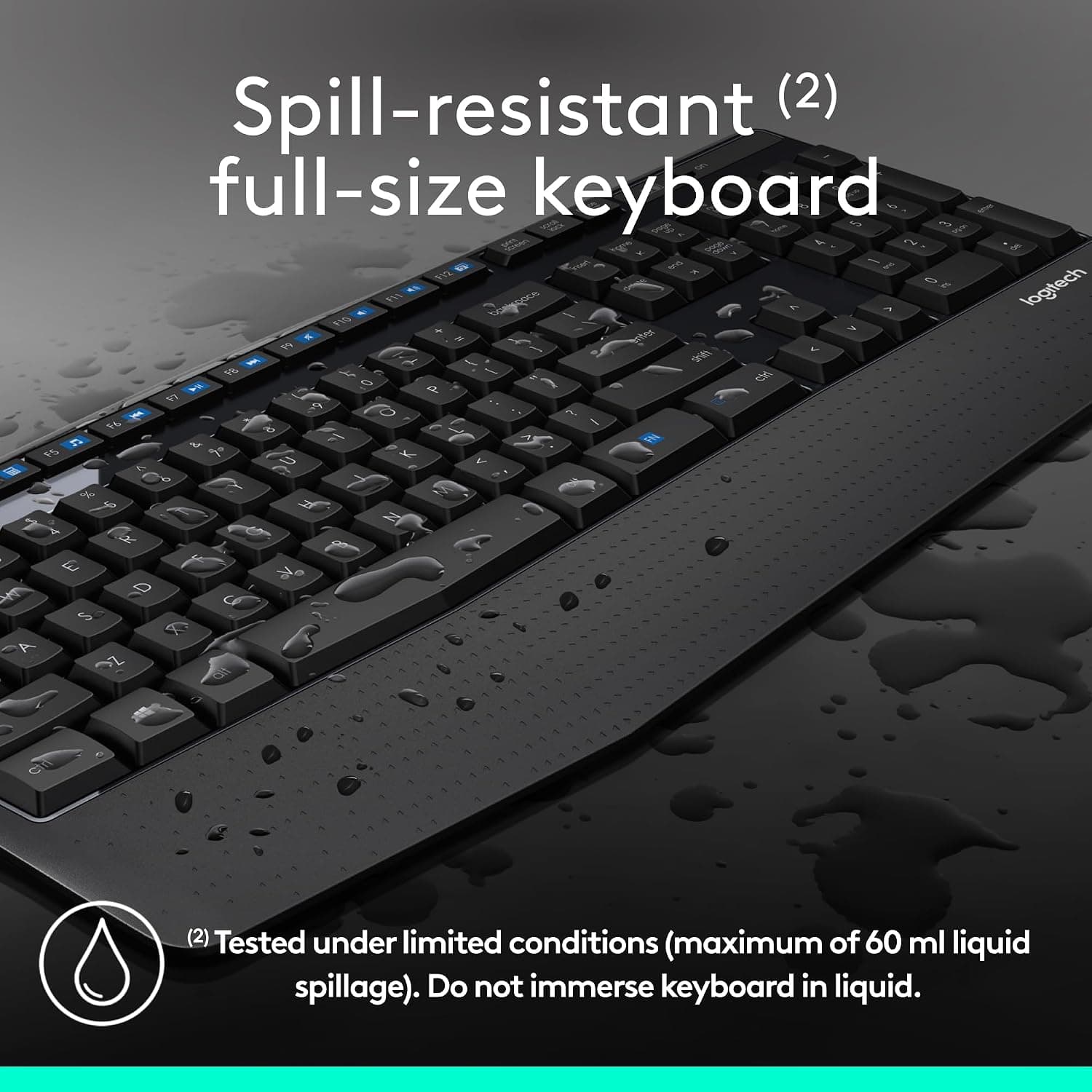 ست کیبورد و ماوس بیسیم Logitech مدل MK345، کیبورد فولسایز، چیدمان عربی، مشکی ست کیبورد و ماوس بیسیم Logitech مدل MK345، کیبورد فولسایز، چیدمان عربی، مشکی