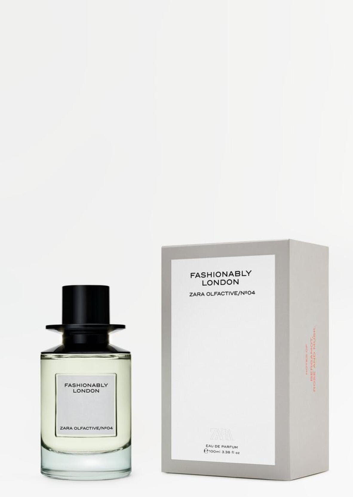 ادو پرفیوم زنانه Zara مدل OLFACTIVE / N 04 FASHIONABLY LONDON 100 ml ادو پرفیوم زنانه Zara مدل OLFACTIVE / N 04 FASHIONABLY LONDON 100 ml