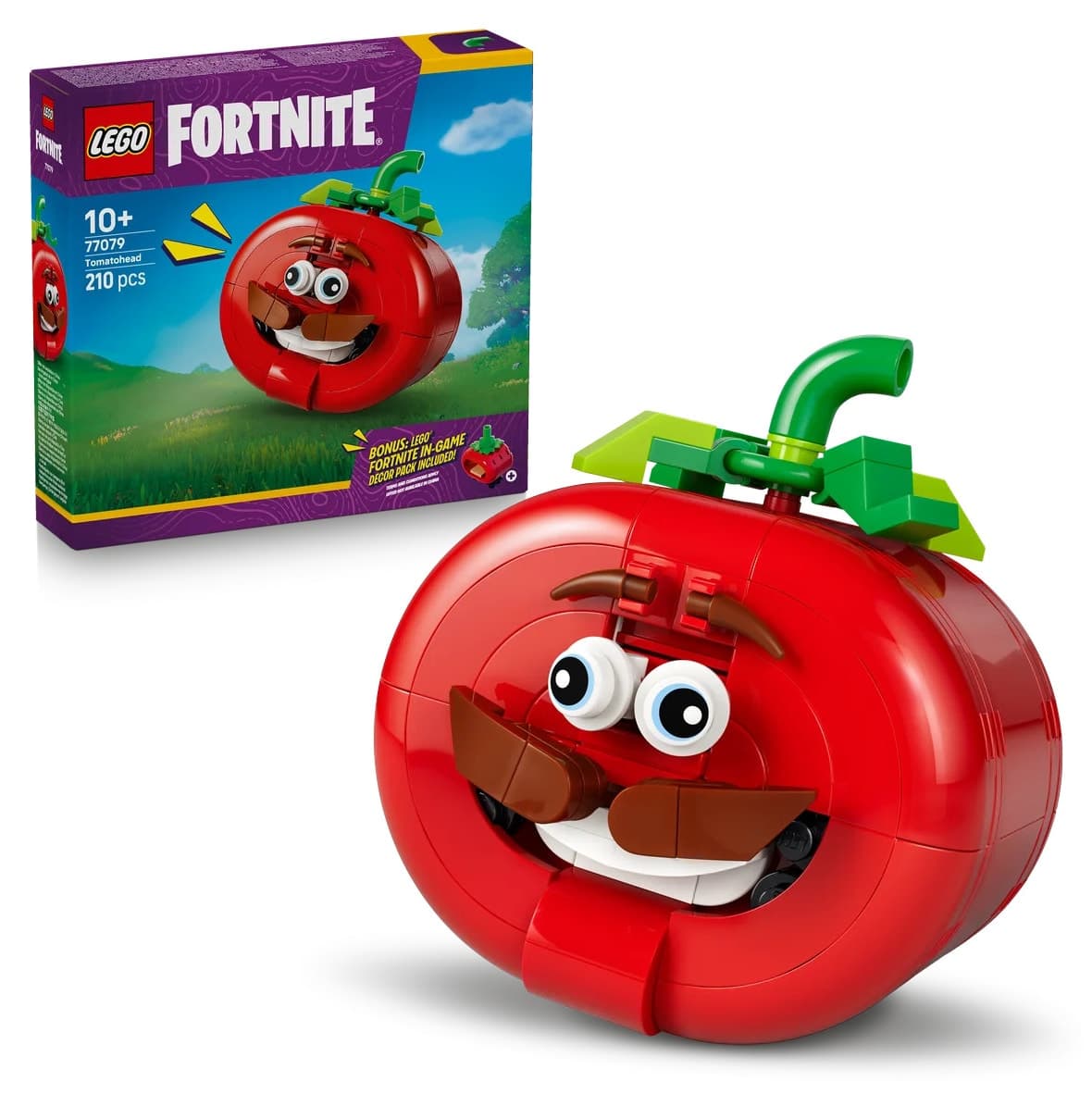 لگو Fortnite سر گوجهفرنگی مدل 77079 210 قطعه لگو Fortnite سر گوجهفرنگی مدل 77079 210 قطعه