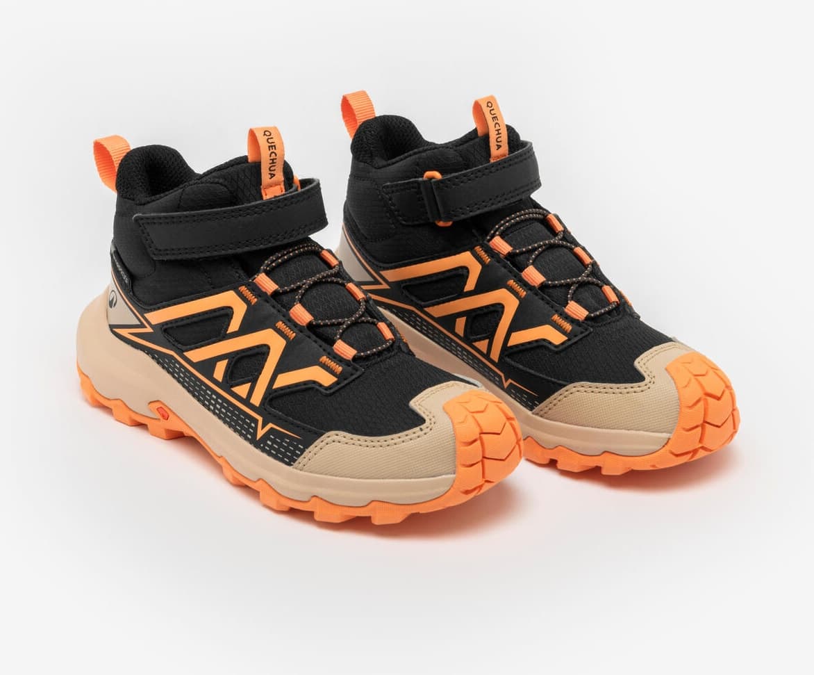 بوت اوتدور بچگانه Decathlon Quechua نارنجی مدل Crosscrock بوت اوتدور بچگانه Decathlon Quechua نارنجی مدل Crosscrock