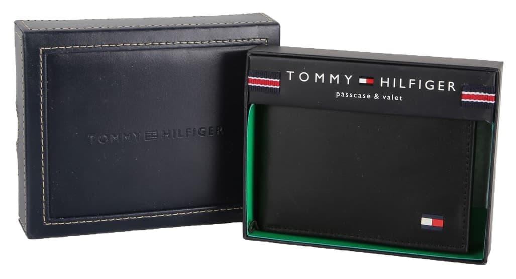 کیف پول مردانه Tommy Hilfiger مدل 31TL22X046-BLACK کیف پول مردانه Tommy Hilfiger مدل 31TL22X046-BLACK