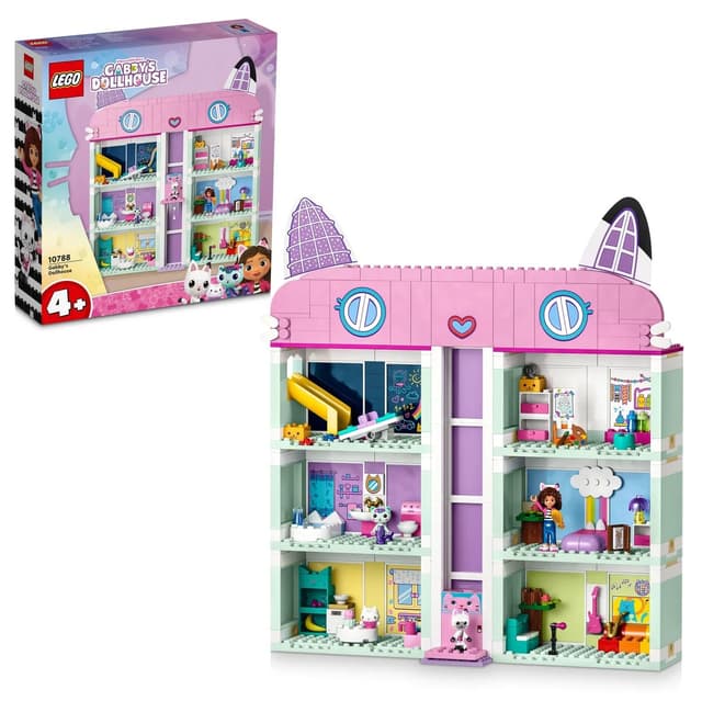لگو 10788 Gabby's Dollhouse با 498 قطعه لگو 10788 Gabby's Dollhouse با 498 قطعه