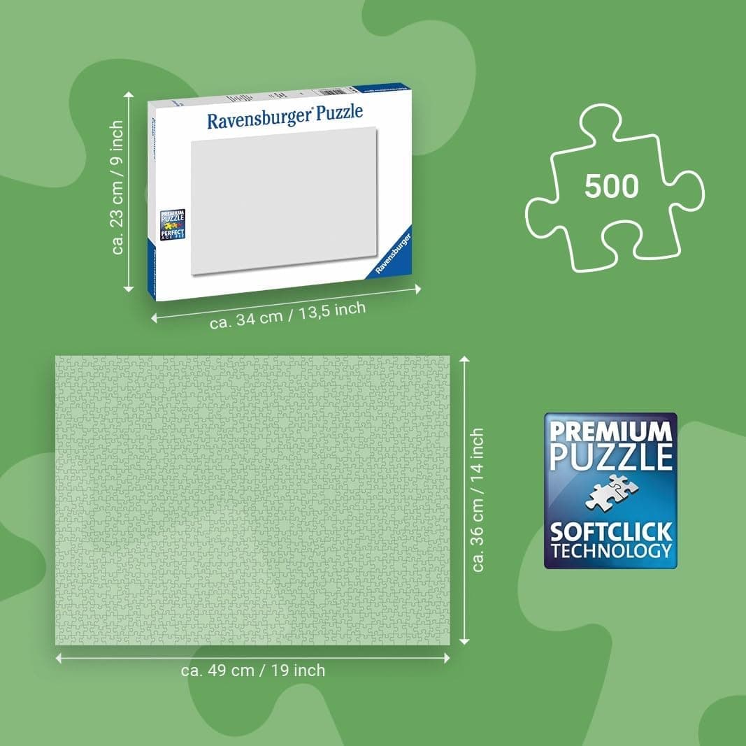 پازل 500 تکه Ravensburger پرندگان باغ مدل 12000147-8 پازل 500 تکه Ravensburger پرندگان باغ مدل 12000147-8