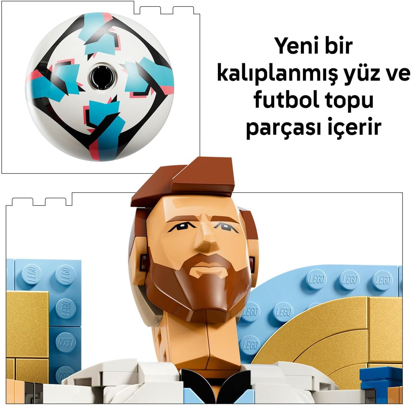 لگو Editions Lionel Messi افسانه فوتبال مدل 43015 لگو Editions Lionel Messi افسانه فوتبال مدل 43015