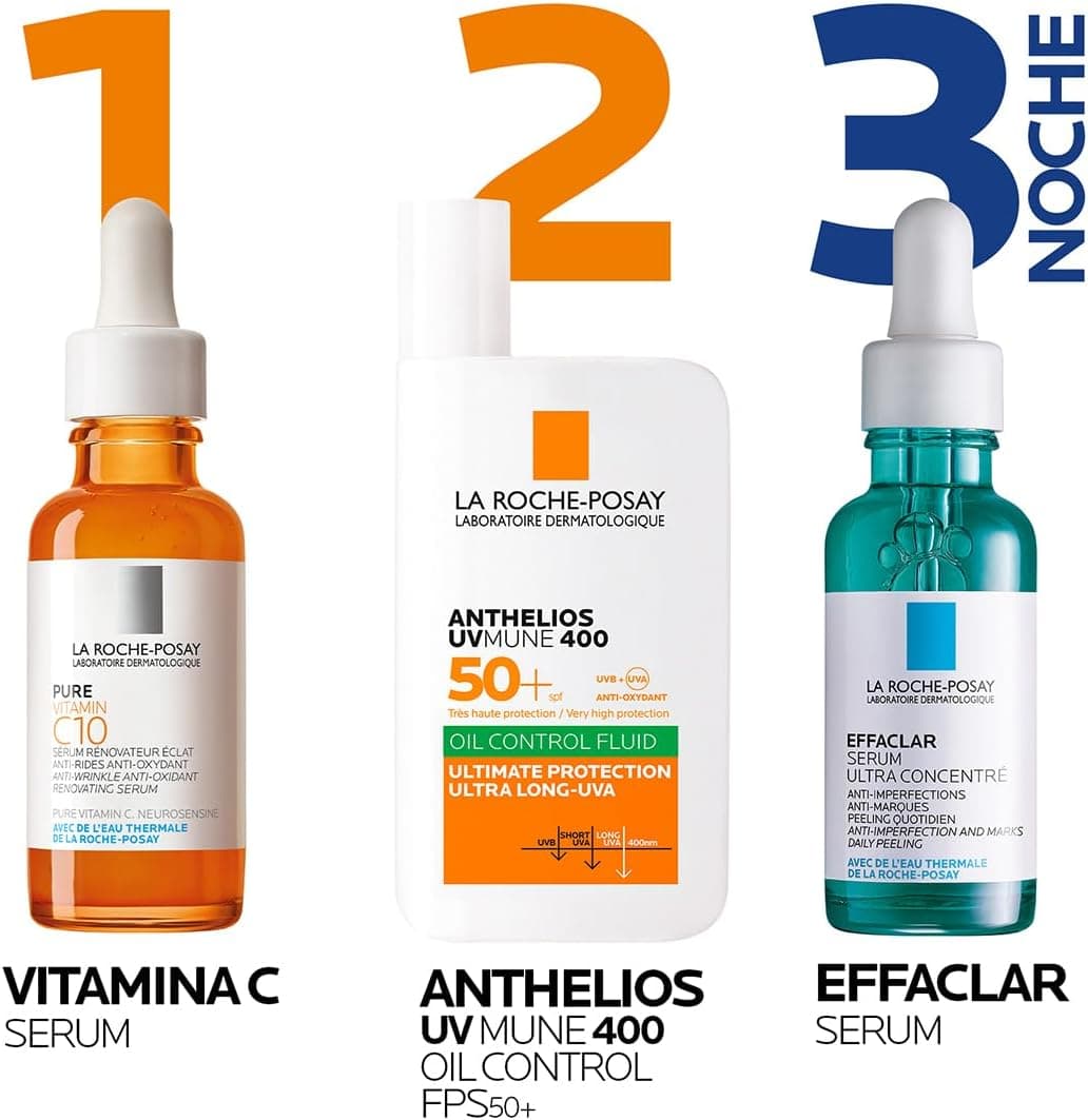 کرم ضد آفتاب صورت مایع La Roche-Posay مدل Anthelios Oil Control Fluid با SPF 50+ حجم 50 ml کرم ضد آفتاب صورت مایع La Roche-Posay مدل Anthelios Oil Control Fluid با SPF 50+ حجم 50 ml