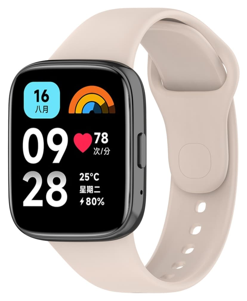 بند ورزشی سیلیکونی نرم ساعت İncisoft سازگار با Xiaomi Redmi Watch 3 Active بند ورزشی سیلیکونی نرم ساعت İncisoft سازگار با Xiaomi Redmi Watch 3 Active