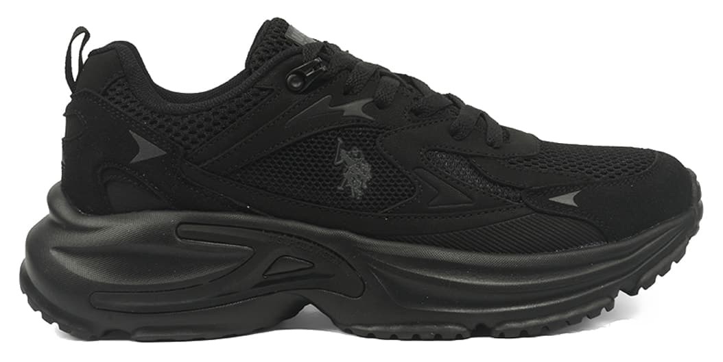 کفش دویدن مردانه U.S. Polo Assn. مشکی مدل AITOR کفش دویدن مردانه U.S. Polo Assn. مشکی مدل AITOR