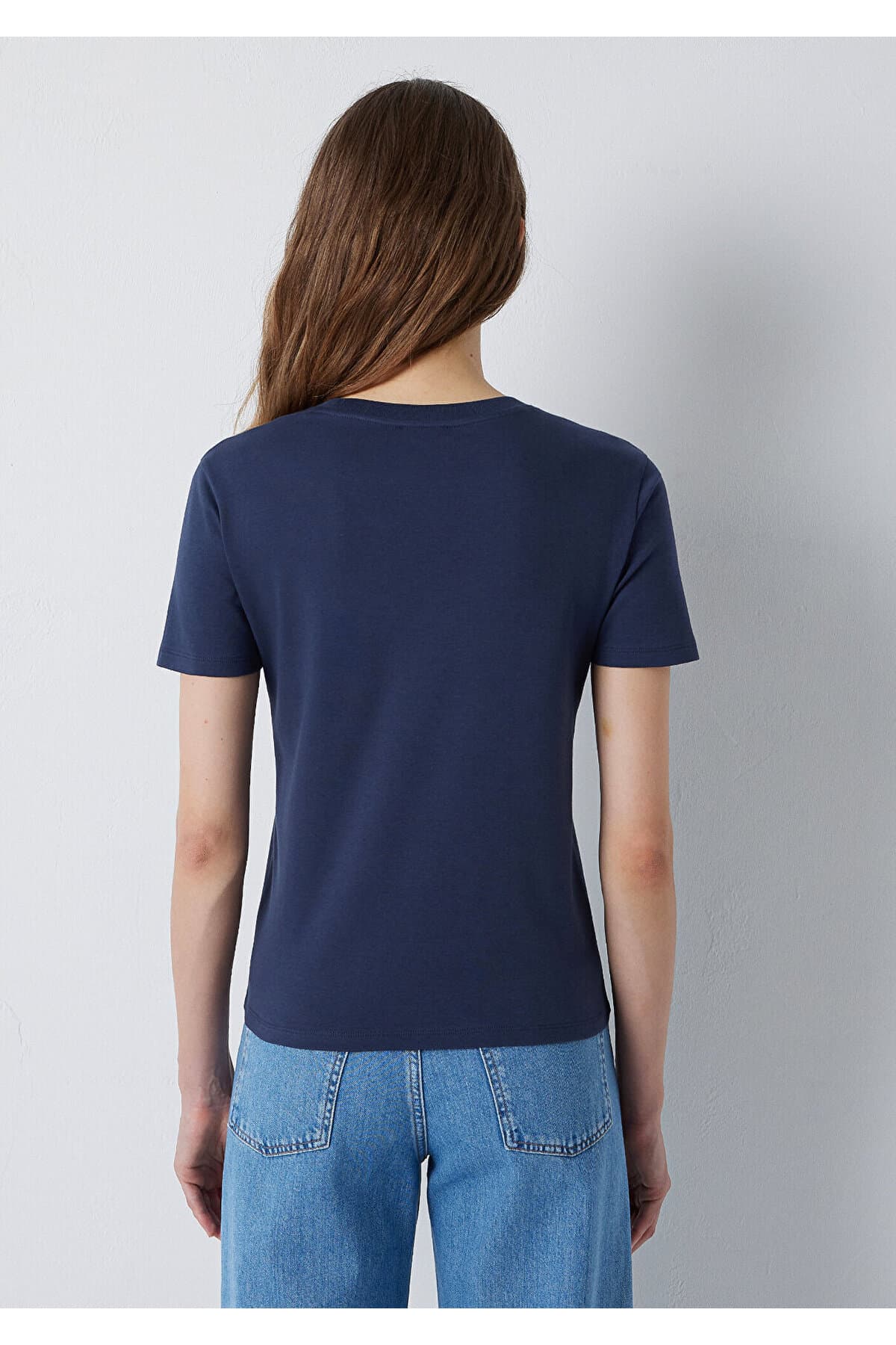 تیشرت زنانه Mavi یقه گرد سرمهای Slim Fit مدل 1614181-87524 تیشرت زنانه Mavi یقه گرد سرمهای Slim Fit مدل 1614181-87524