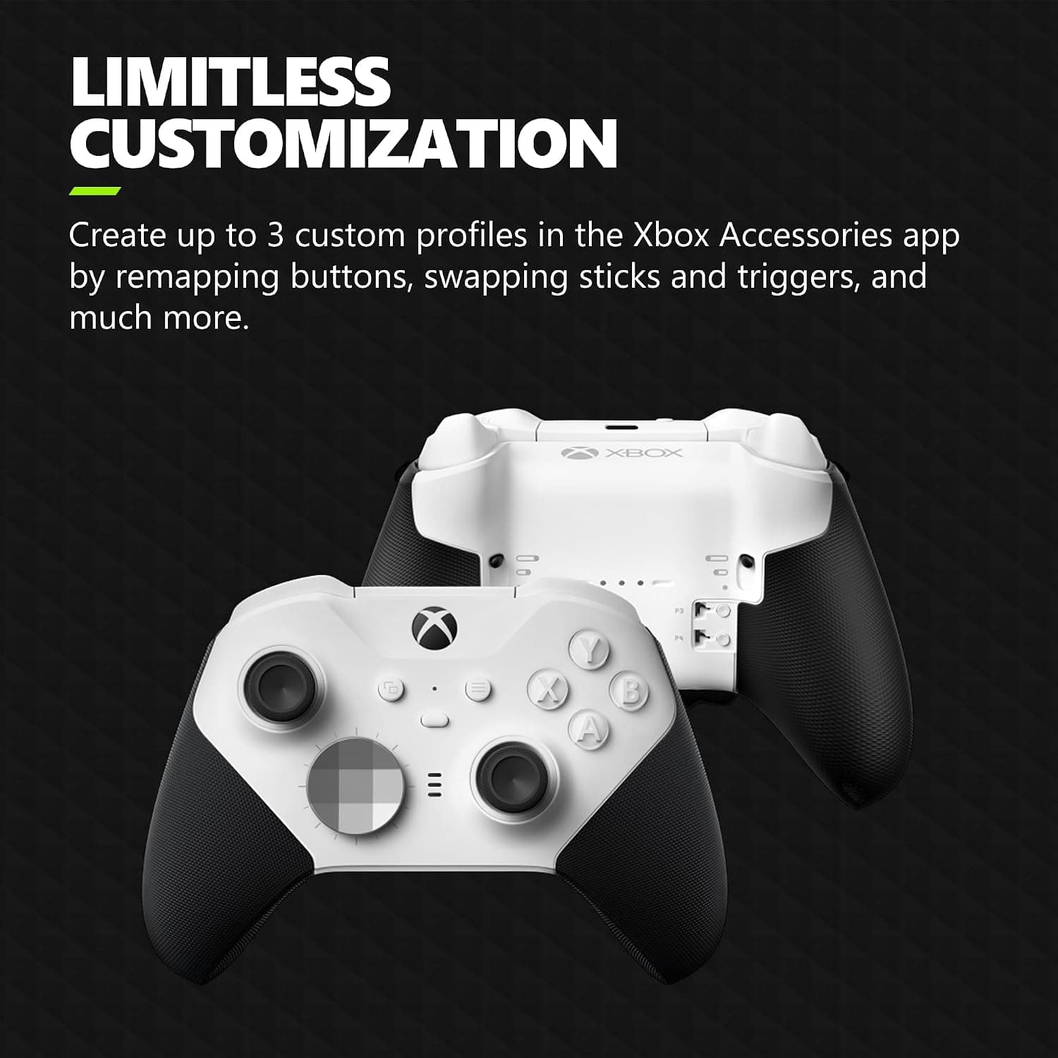 کنترلر بازی Xbox بیسیم سفید مدل Elite Series 2 Core کنترلر بازی Xbox بیسیم سفید مدل Elite Series 2 Core