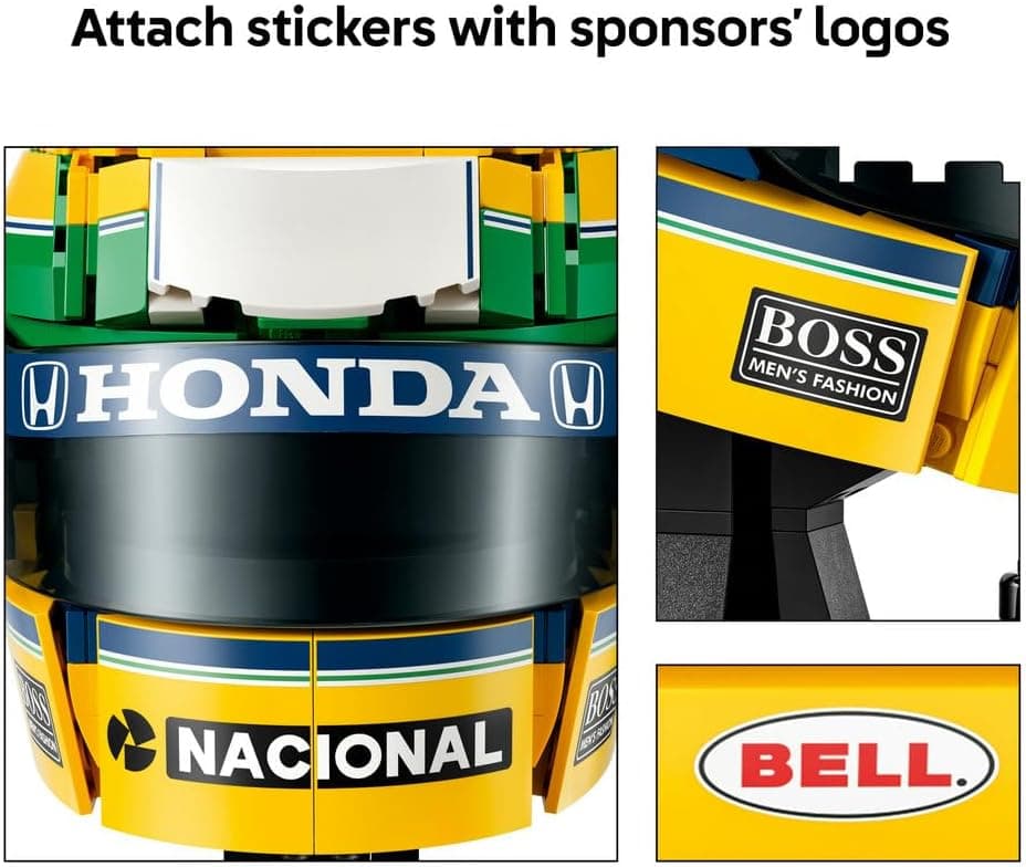لگو Editions کلاه ایمنی Ayrton Senna مدل 43024 لگو Editions کلاه ایمنی Ayrton Senna مدل 43024