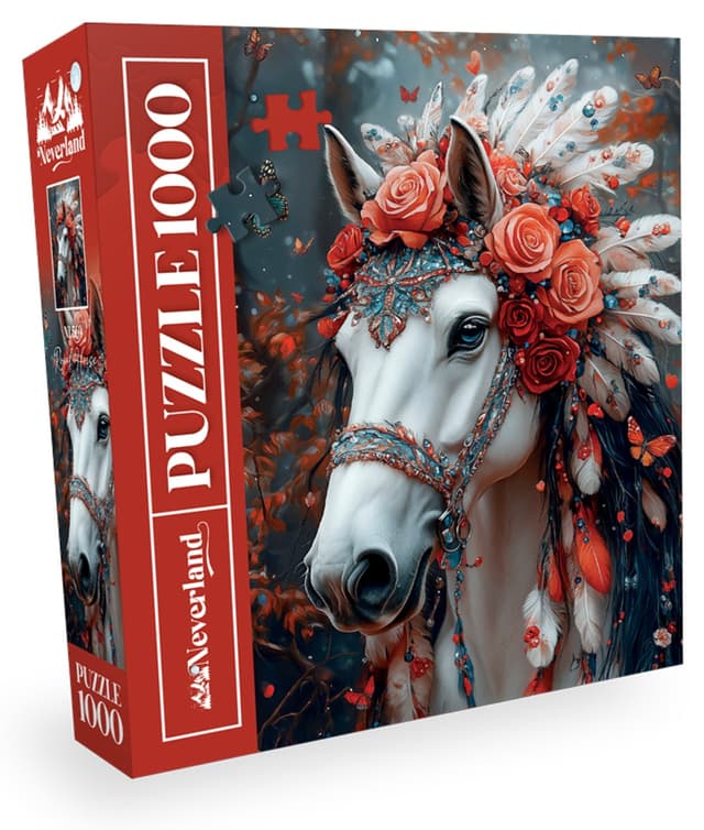 پازل ۱۰۰۰ تکه Neverland مدل Royal Horse پازل ۱۰۰۰ تکه Neverland مدل Royal Horse