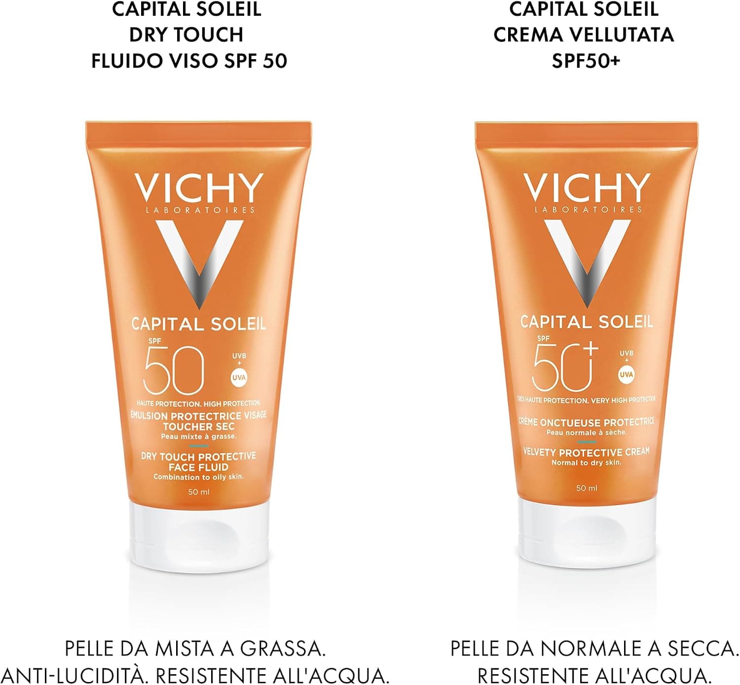 امولسیون صورت Vichy با محافظت بالا Capital Soleil Dry Touch امولسیون صورت Vichy با محافظت بالا Capital Soleil Dry Touch
