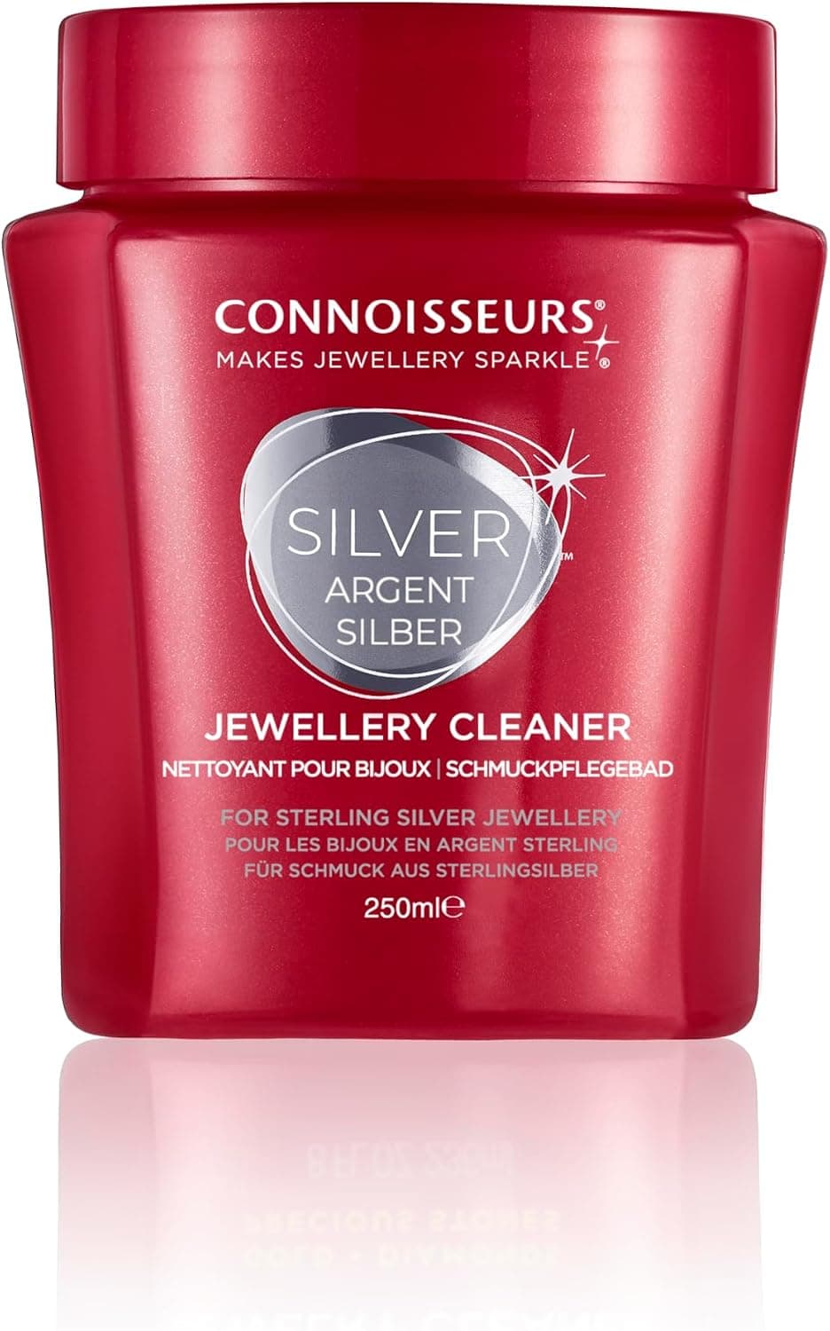 پاککننده جواهرات CONNOISSEURS برای زیورآلات ظریف، نقره یا بدون سنگ قیمتی 9.6 Fl Oz (Pack of 1) پاککننده جواهرات CONNOISSEURS برای زیورآلات ظریف، نقره یا بدون سنگ قیمتی 9.6 Fl Oz (Pack of 1)