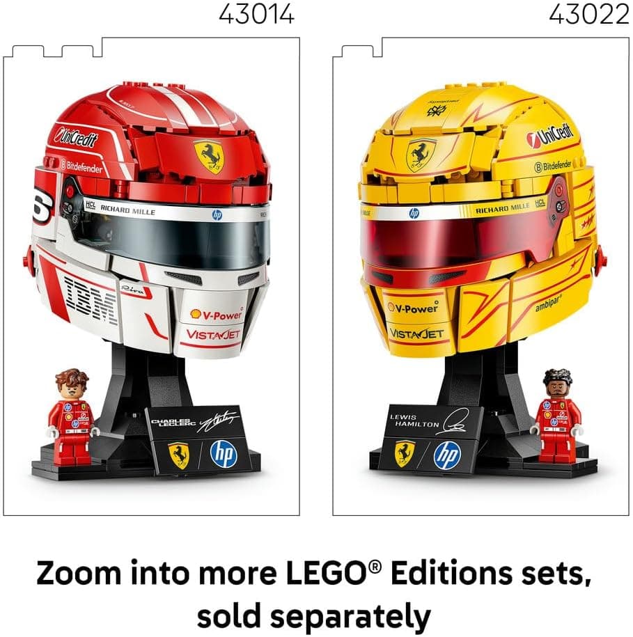 لگو Editions Scuderia Ferrari HP Charles Leclerc کلاه مدل 43014 لگو Editions Scuderia Ferrari HP Charles Leclerc کلاه مدل 43014