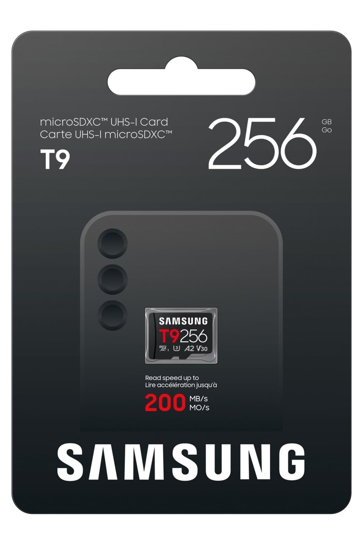 کارت حافظه Samsung microSDXC مدل T9/256GB کارت حافظه Samsung microSDXC مدل T9/256GB