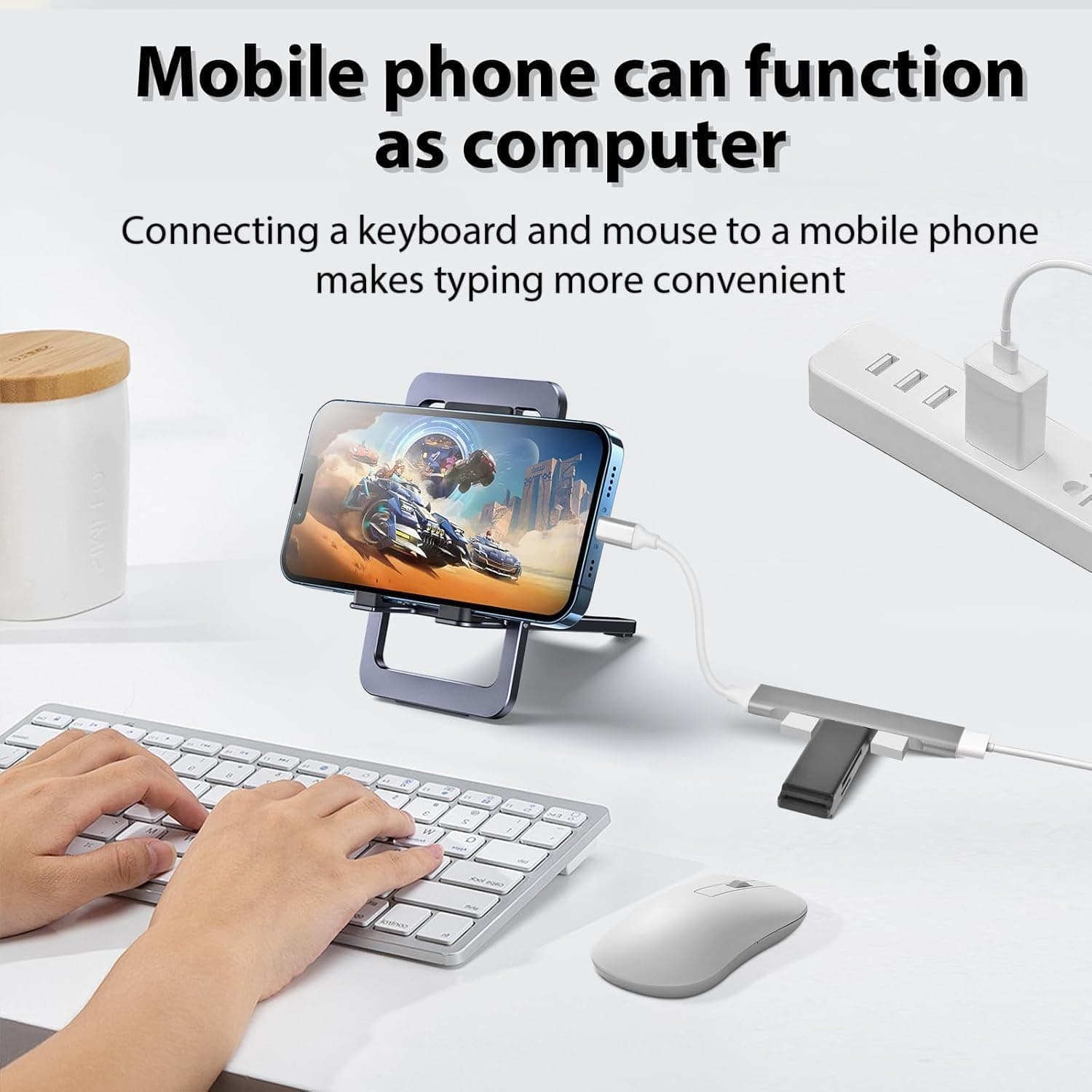 هاب مبدل Type-C به USB 4 پورت BADATrend هاب مبدل Type-C به USB 4 پورت BADATrend