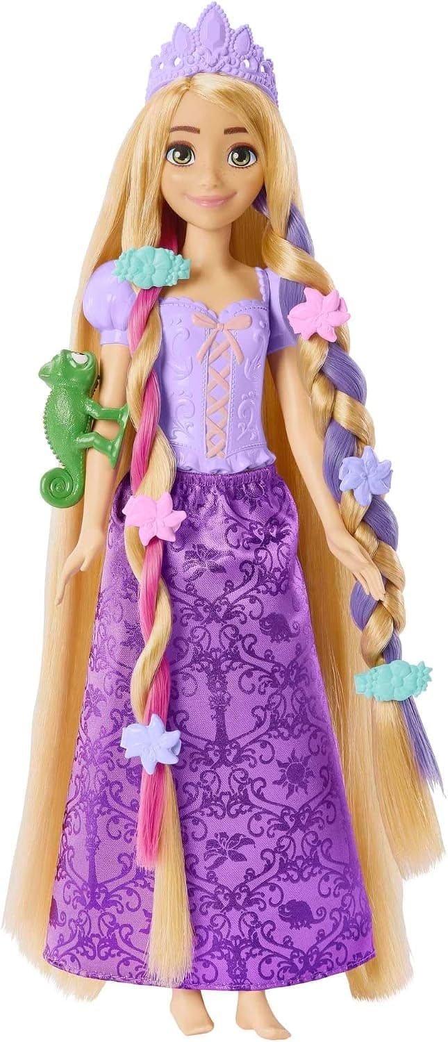 عروسک راپونزل Mattel با موهای افسانهای پرنسس دیزنی عروسک راپونزل Mattel با موهای افسانهای پرنسس دیزنی