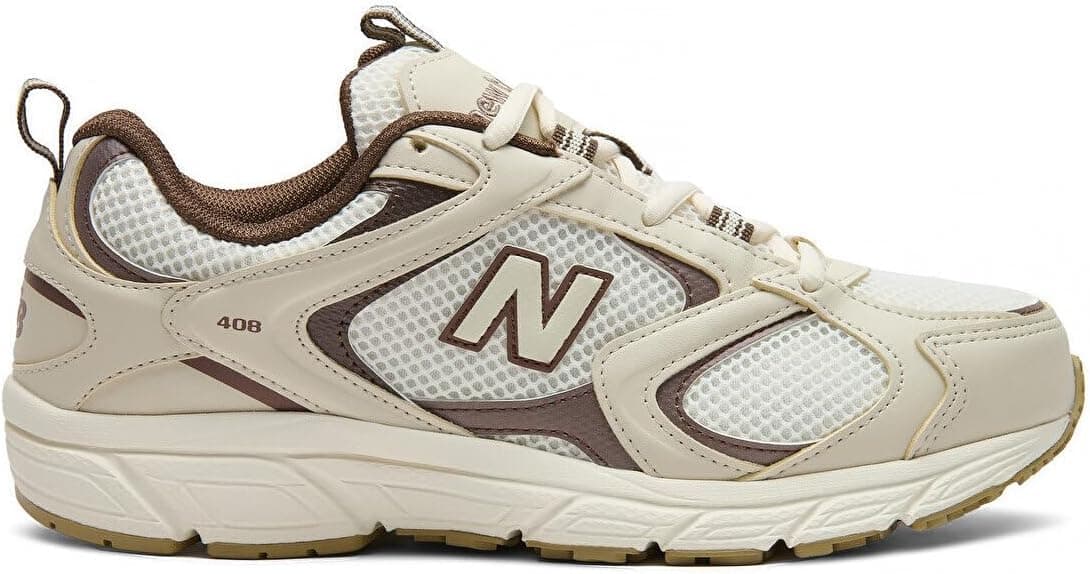 کفش ورزشی یونیسکس New Balance بژ مدل 408 کفش ورزشی یونیسکس New Balance بژ مدل 408