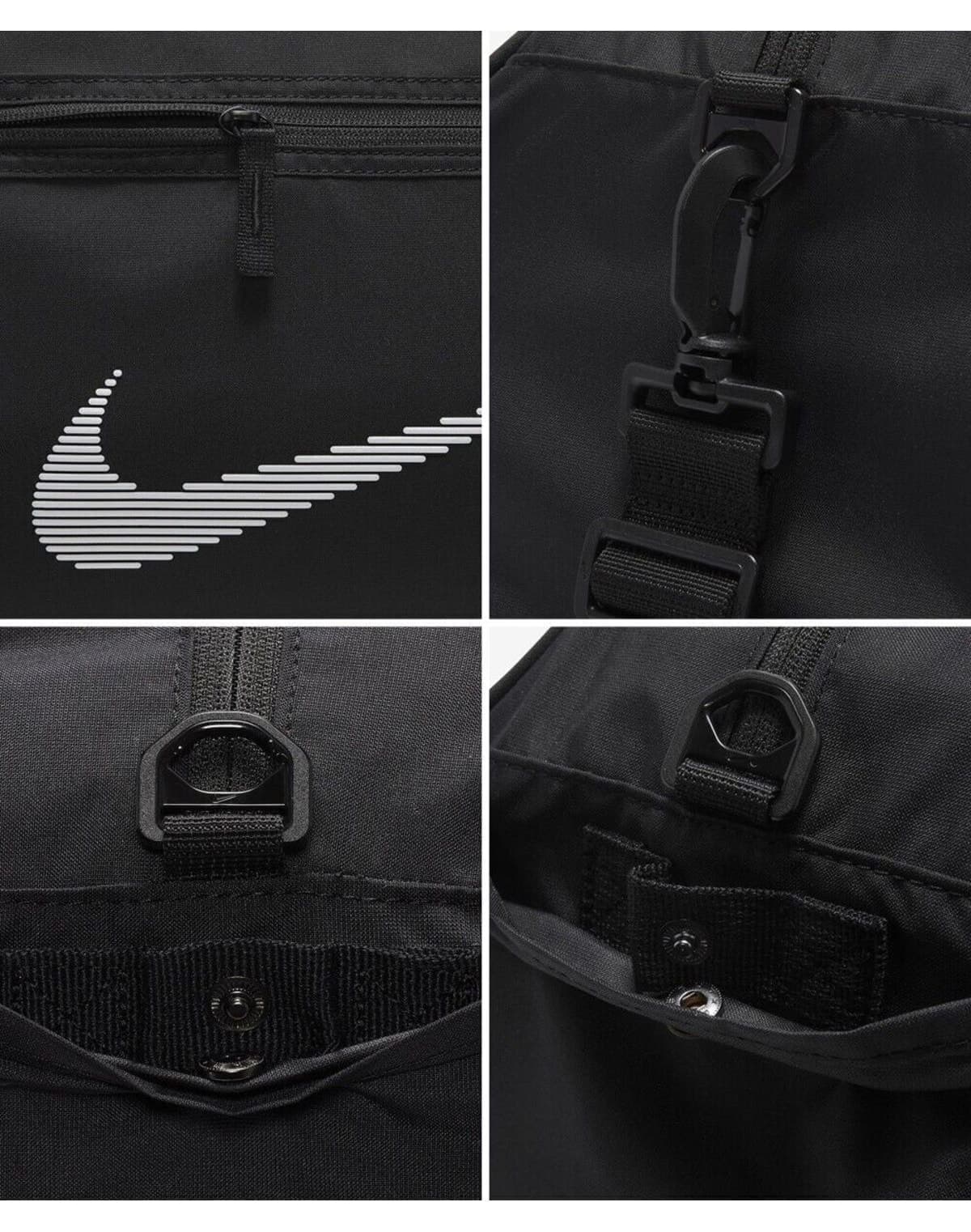 کیف ورزشی زنانه Nike مشکی 50X30X20cm مدل DR6974 کیف ورزشی زنانه Nike مشکی 50X30X20cm مدل DR6974