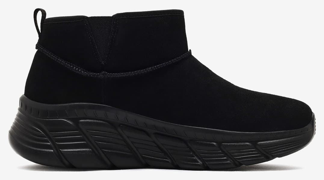 کفش ورزشی زنانه Skechers BOBS B FLEX HI-HI FROST سیاه مدل 117390 BBK کفش ورزشی زنانه Skechers BOBS B FLEX HI-HI FROST سیاه مدل 117390 BBK