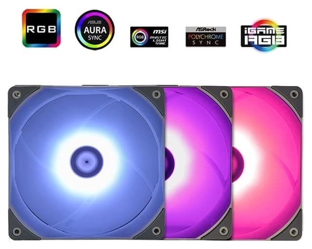 فن کیس سهتایی 120mm RGB مشکی Thermalright مدل TL-C12R-L فن کیس سهتایی 120mm RGB مشکی Thermalright مدل TL-C12R-L