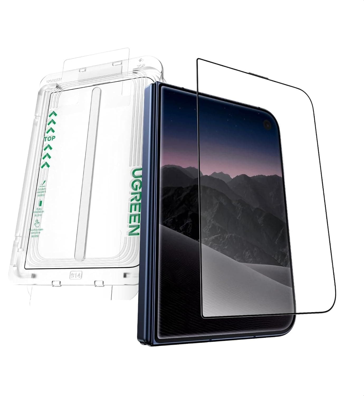محافظ صفحه نمایش UGREEN نصب خودکار پوشش کامل iPhone Duo 1 Pack محافظ صفحه نمایش UGREEN نصب خودکار پوشش کامل iPhone Duo 1 Pack