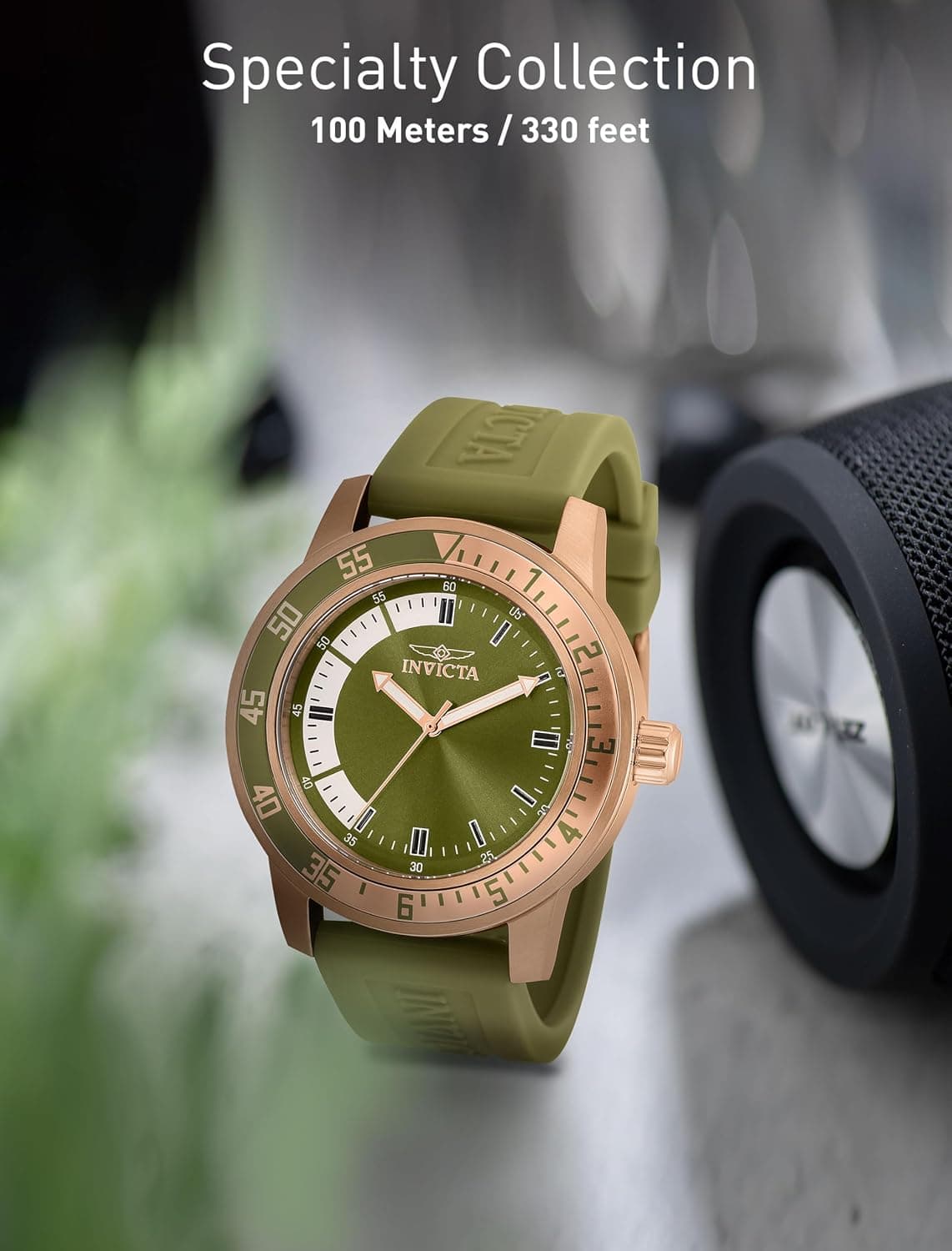 ساعت مردانه Invicta Specialty کوارتز با بند سیلیکونی 45mm ساعت مردانه Invicta Specialty کوارتز با بند سیلیکونی 45mm
