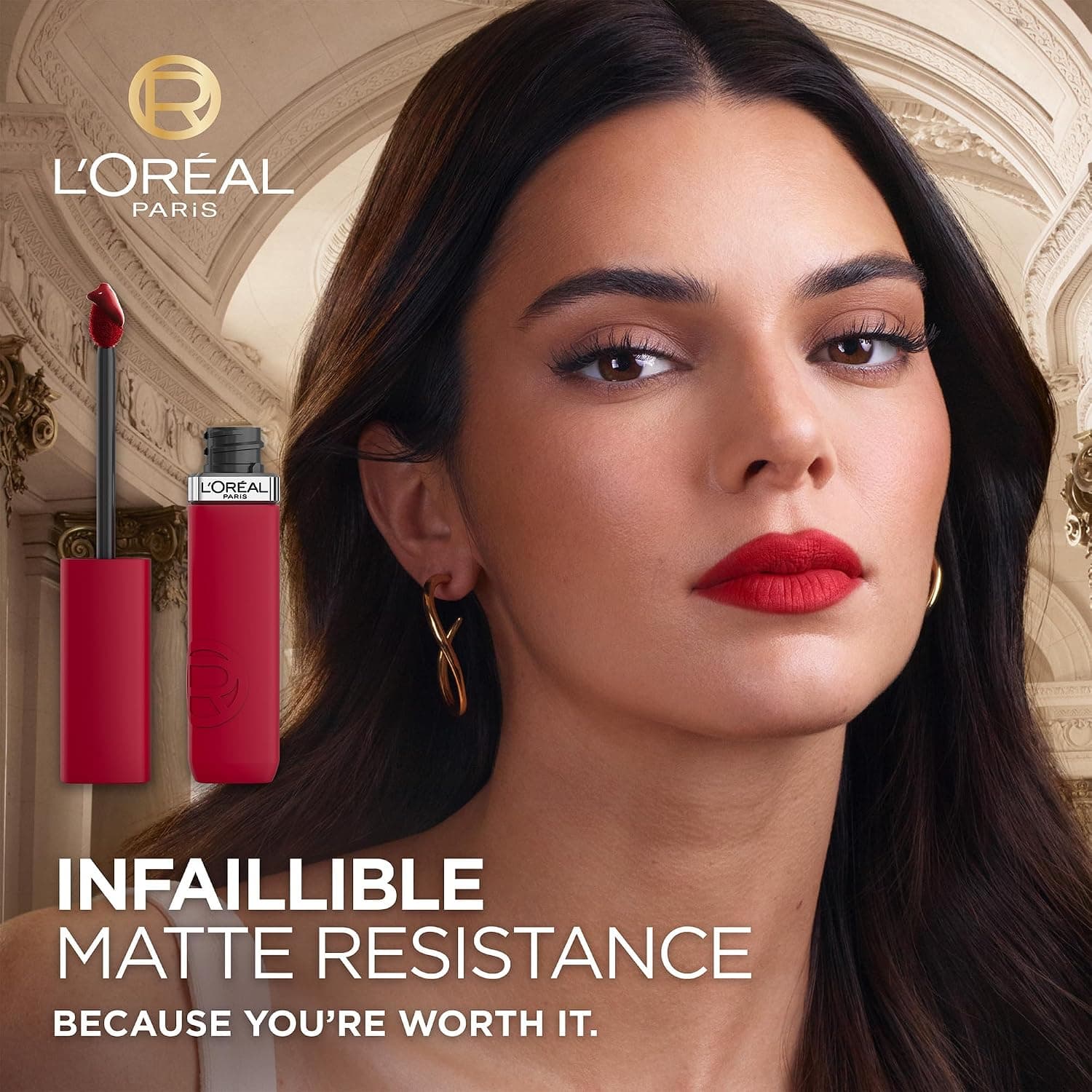 رژ لب مایع مات L'Oreal Paris Infaillible Matte Resistance مدل 120 Major Crush رژ لب مایع مات L'Oreal Paris Infaillible Matte Resistance مدل 120 Major Crush