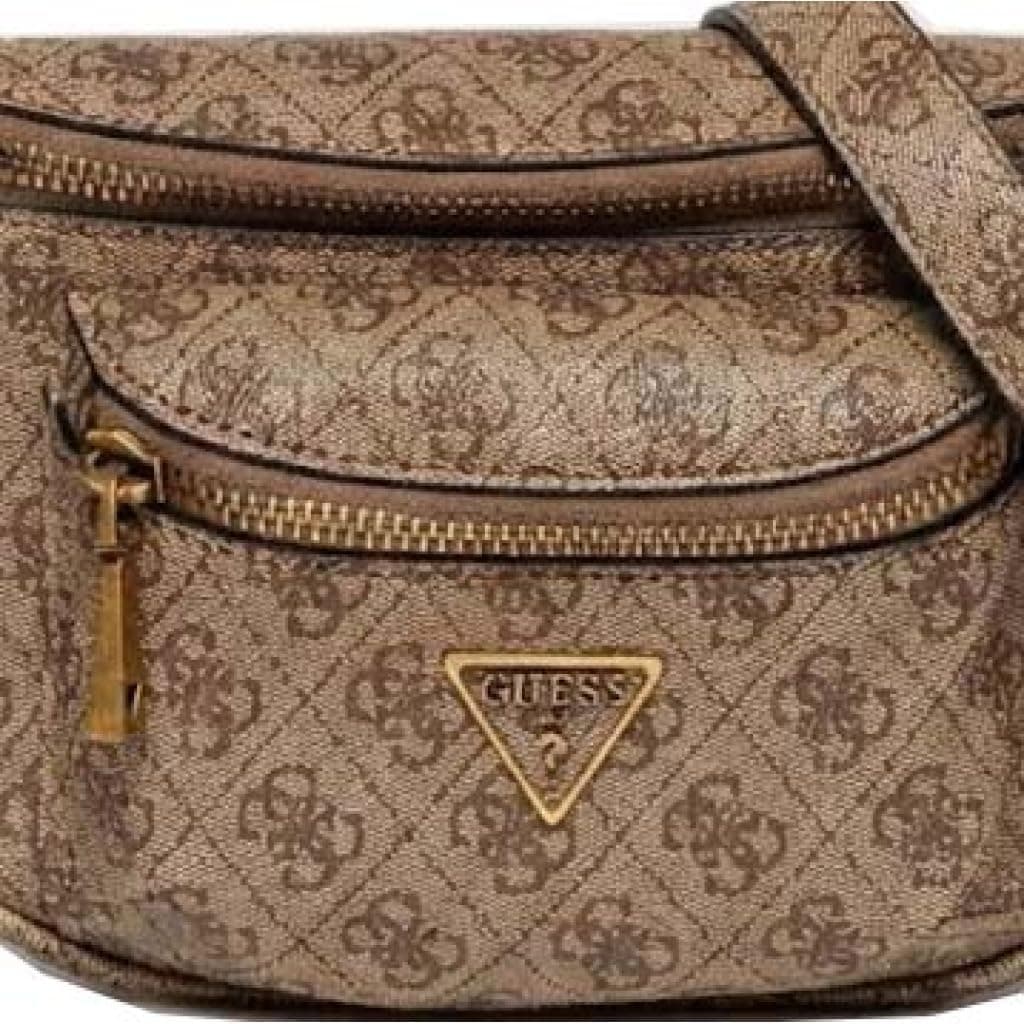 کیف دوشی GUESS مدل Latte Logo قهوهای روشن کیف دوشی GUESS مدل Latte Logo قهوهای روشن