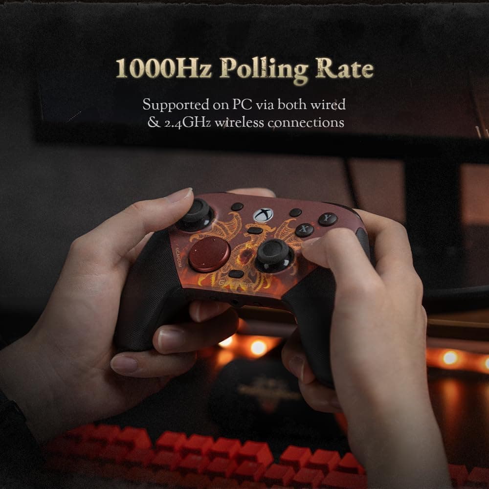 کنترلر کابلی GameSir مدل G7 Pro با استیک TMR و Dragon's Dogma 2 Edition کنترلر کابلی GameSir مدل G7 Pro با استیک TMR و Dragon's Dogma 2 Edition