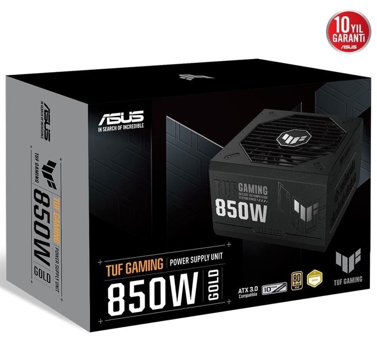 منبع تغذیه ASUS TUF Gaming 850W 80+ Gold تمام ماژولار منبع تغذیه ASUS TUF Gaming 850W 80+ Gold تمام ماژولار